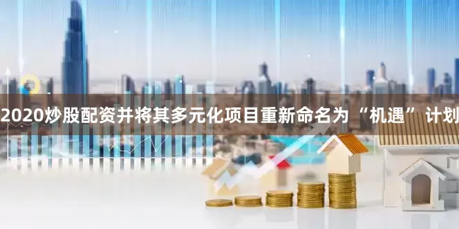 2020炒股配资并将其多元化项目重新命名为 “机遇” 计划
